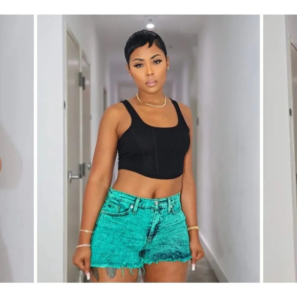 Teal Womens Shorts - Size Large - MuurSwag - NWT - Picture 3 of 16